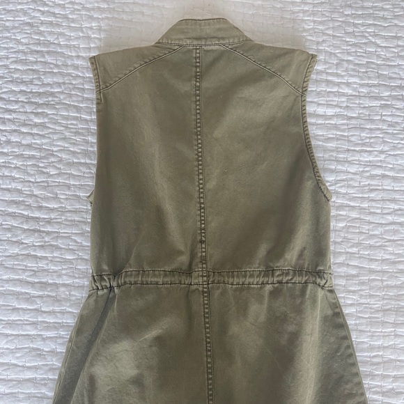 Utility Vest Olive Green - Picture 5 of 5